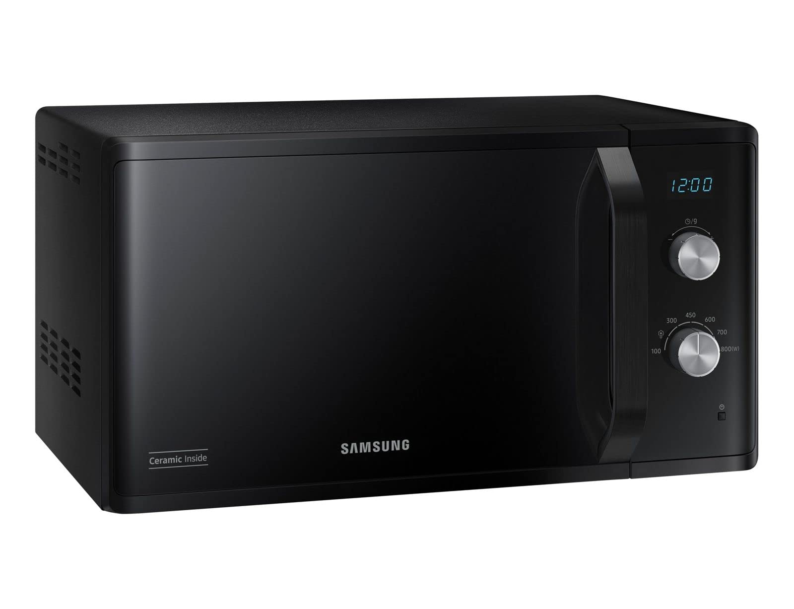 Samsung MS23K3614AK Comptoir - Micro-ondes (Comptoir, Micro-ondes uniquement, 23 L, 800 W, Rotatif, Noir)