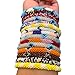 goldenlines 12 Random Mix Crochet Glass Seed Bead Bracelet Nepal Bracelet (ONE Dozen)