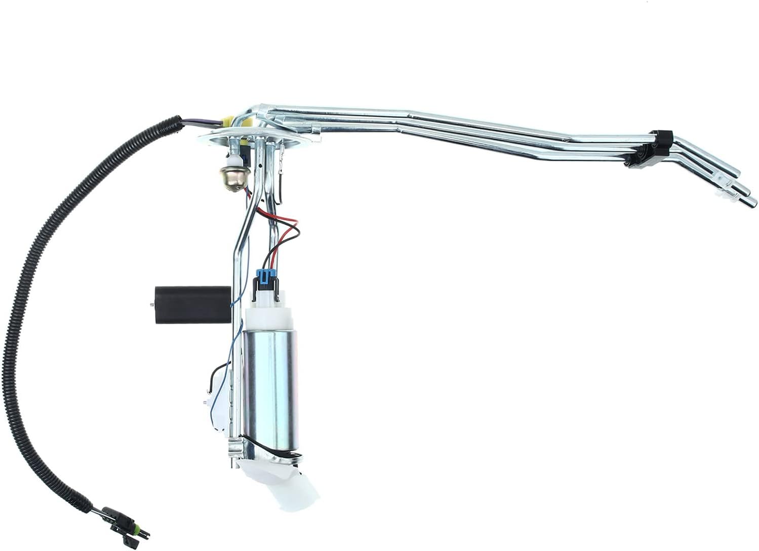 A-Premium Electric Fuel Pump Assembly w/Sending Unit Compatible with Buick LeSabre Park Avenue & Pontiac Bonneville & Oldsmobile 88 98 1994-1996 LSS 1996, Gas, Replace# 25028941