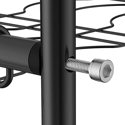 Miniatura 6 de NEX Estante de secado de platos de 2 niveles para ahorrar espacio color negro