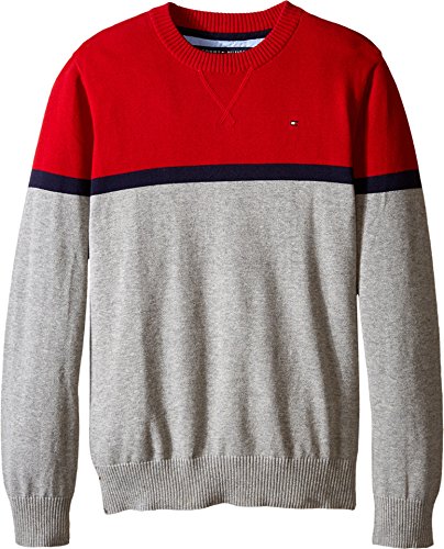 Tommy Hilfiger Little Boys' Long Sleeve Pete Crew Sweater