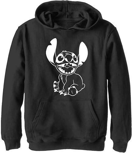 Disney Sudadera con capucha para niños Lilo & Stitch con punto negativo