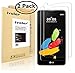 [2 Pack] iVoler [Tempered Glass] Screen Protector for LG Stylo 2 / LG Stylus 2, [0.2mm Ultra Thin 9H Hardness 2.5D Round Edge] with Lifetime Replacement Warranty