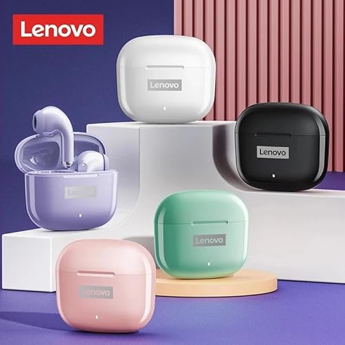Fones de Ouvido Sem Fio Bluetooth 5.1, com Case de Carregamento, LP40 Pro (Lilás)
