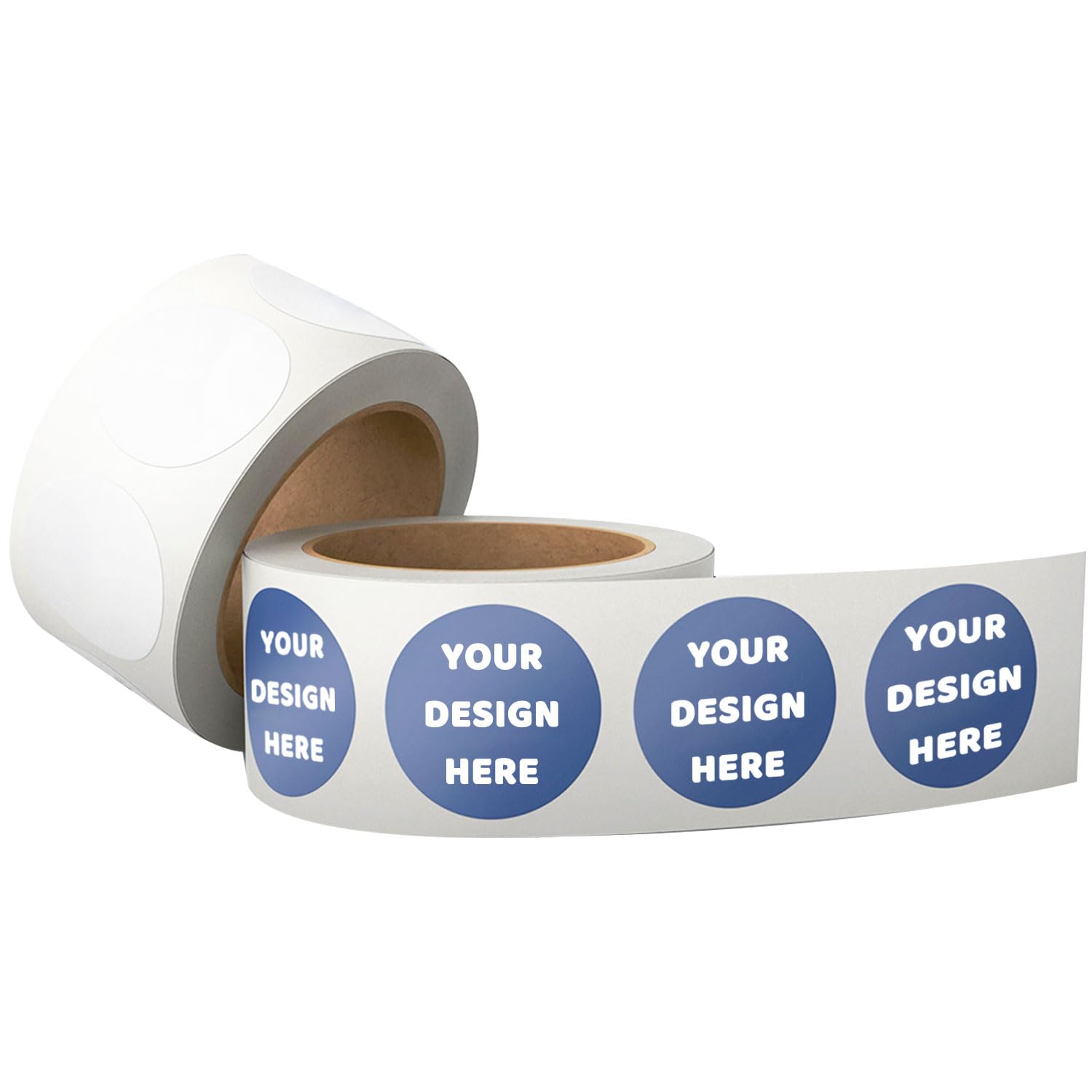 Custom Waterproof Sticker Labels, Gloss/Matte Custom Sticker, Personalized Dishwasher Safe Label for Business Logo