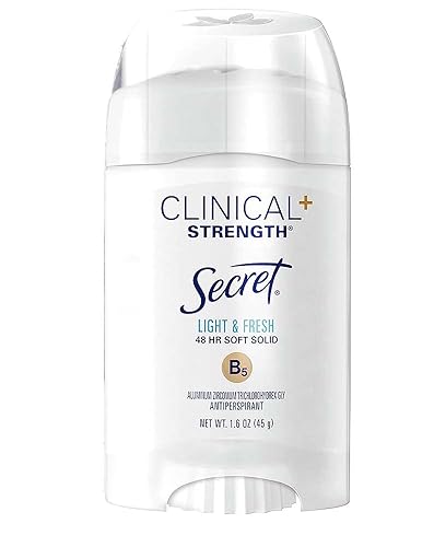 Miniatura 2 de Secret Clinical Strength Desodorante antitranspirante suave aroma sólido, ligero y fresco, 1.60 onzas (paquete de 3)