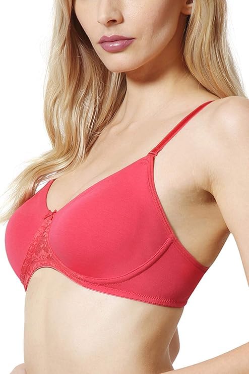 Image of Van Heusen Non Padded Seamless Antibacterial Shaper Bra Coral