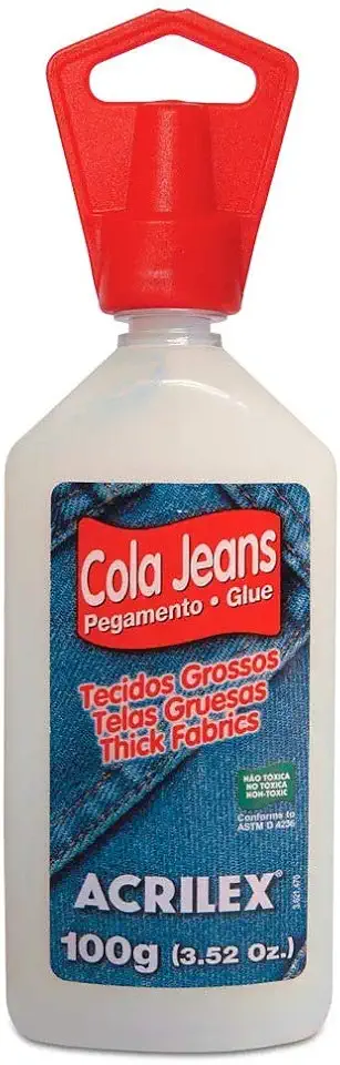 Cola Jeans Para Tecido 100g Acrilex
