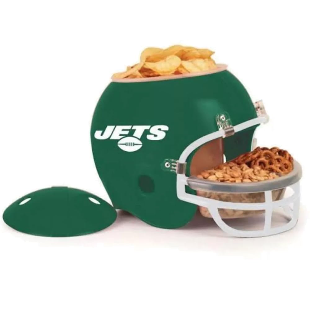 Wincraft New York Jets American Football NFL Snack Helmet (Verde)