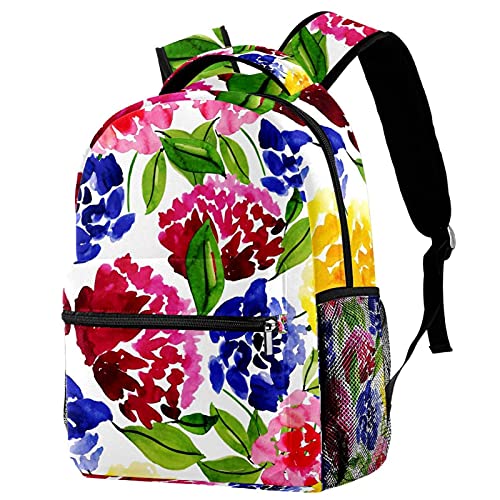 Sac à dos de voyage tropical avec porte-bouteille pour enfants