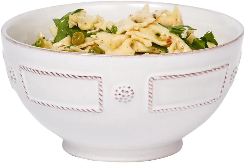 Juliska Berry & Thread French Panel Cereal Bowl - Whitewash