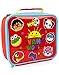 Ryans World Lunch Box 3 Piece Set Bag, Water Bottle & Snack Pot One Size, Red