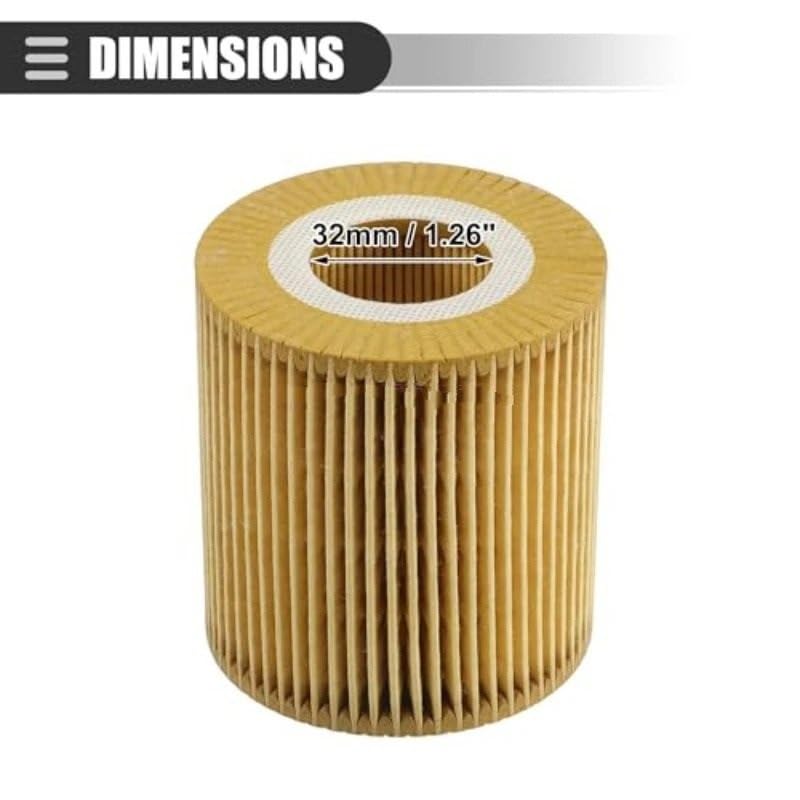 Filtro de aceite de motor 11427508969 para BMW E60, E90 y E87 contra el desgaste prematuro 2