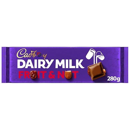 Cadbary Dairy Milk Fruit and Nut Chocolate Block 280g