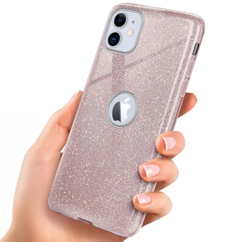 Coque iPhone 11 paillettes compatible Qi pour le quotidien