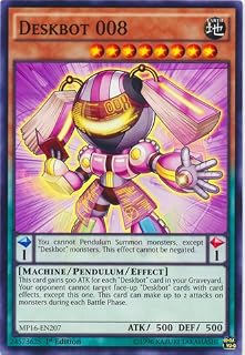 YU-GI-OH! - Deskbot 008 (MP16-EN207) - Mega Pack 2016-1st Edition - Common