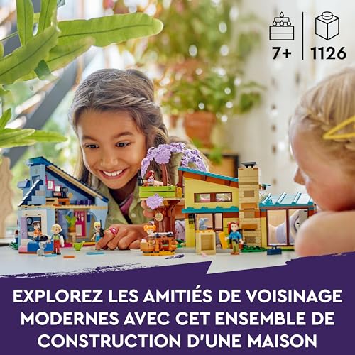 Lego Friends Les Maisons Familiales D?olly Et De Paisley 42620 Lego - vue 5