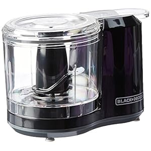 BLACK+DECKER One-Touch 1.5 Cup Electric Food Chopper