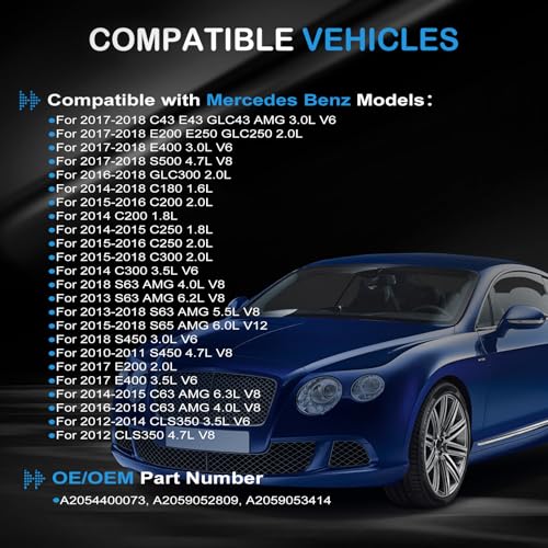 Kessocco A2059052809 A2054400073 A2059053414 Voltage Converter Module Auxiliary Battery for Mercedes Benz C180 C200 C250 C300 CLS350 E200 E250 E400 GLC250 GLC300 S450 S500 C43 E43 GLC43 S63 S65 AMG by Kessocco - Image 2