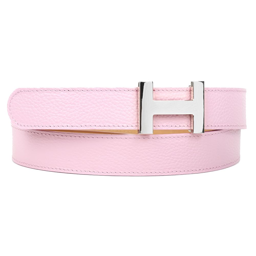 • Damen Ledergürtel mit H-Schnalle Hüftgürtel Taillengürtel Damengürtel Ledergürtel BS078