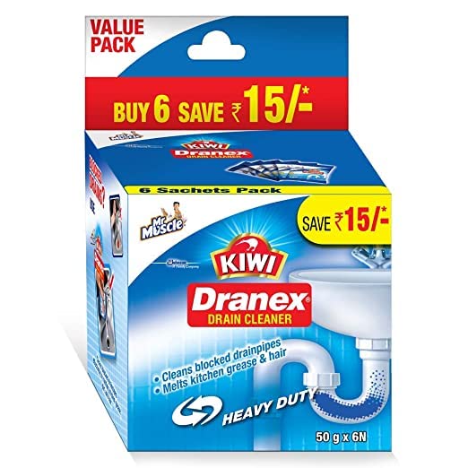 Dranex Drain Cleaner 50g PACK 6 Amazon.in Health & Personal Care