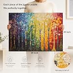 Jigsaw Puzzles for Adults 1000 Pieces Impossible Hard Difficult Challenging Puzzles for Adults 1000pc Puzzles Fantasy Forest Jigsaw Puzzle 1000 Pieces 28 x 20 inch
