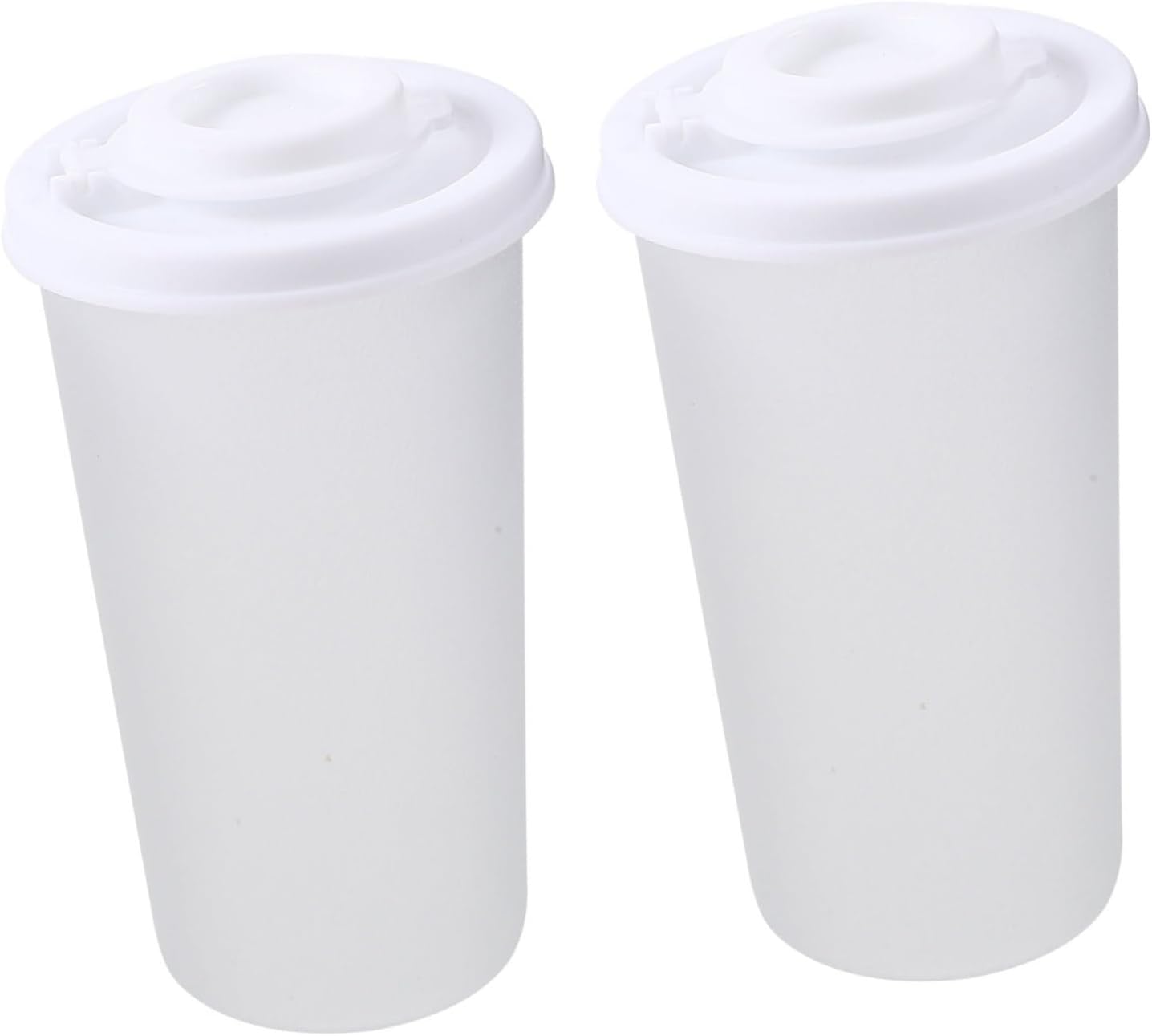 Cabilock 2pcs Mini Spice Container Plastic Seasoning Bottles for for Kitchen Picnic and Bbq Use