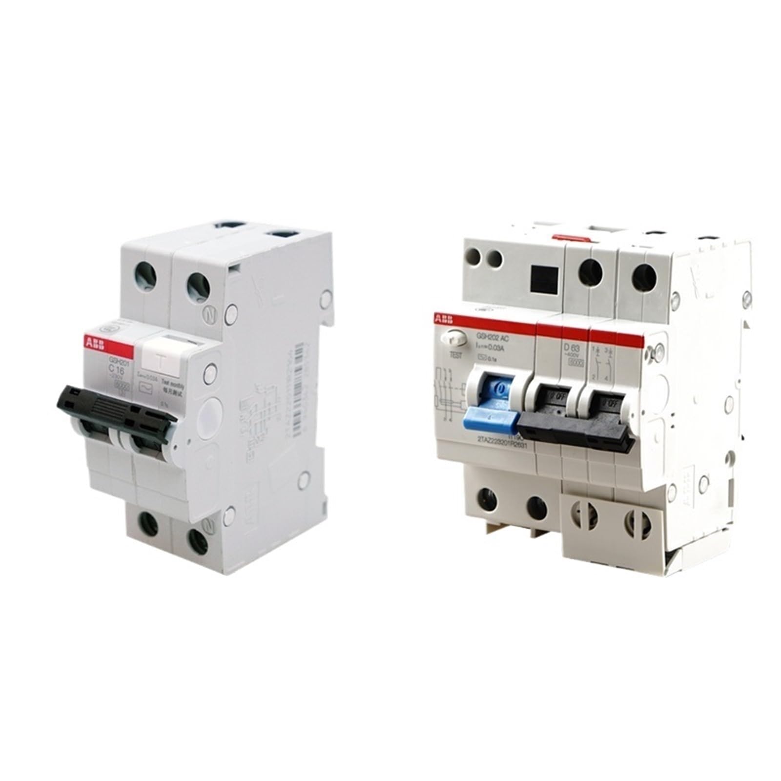 Disjoncteur différentiel GSH203 3P type C AC pour tableau électrique