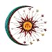 Collections Etc Metal Moon Sun And Stars Wall Decor