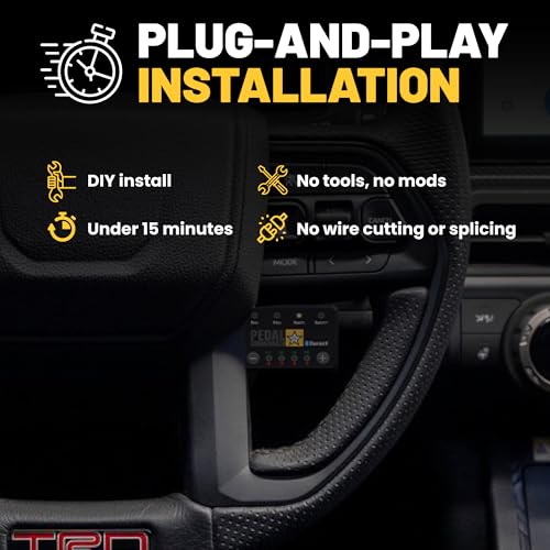 Image of PEDAL COMMANDER for Toyota 4Runner 2025-2026 (6th Gen N500) Throttle Response Controller - Plug-and-Play, 36 Settings 4 Modes, Anti-Theft, Wireless App - Off-Road TRD Pro Trailhunter Upgrade Parts