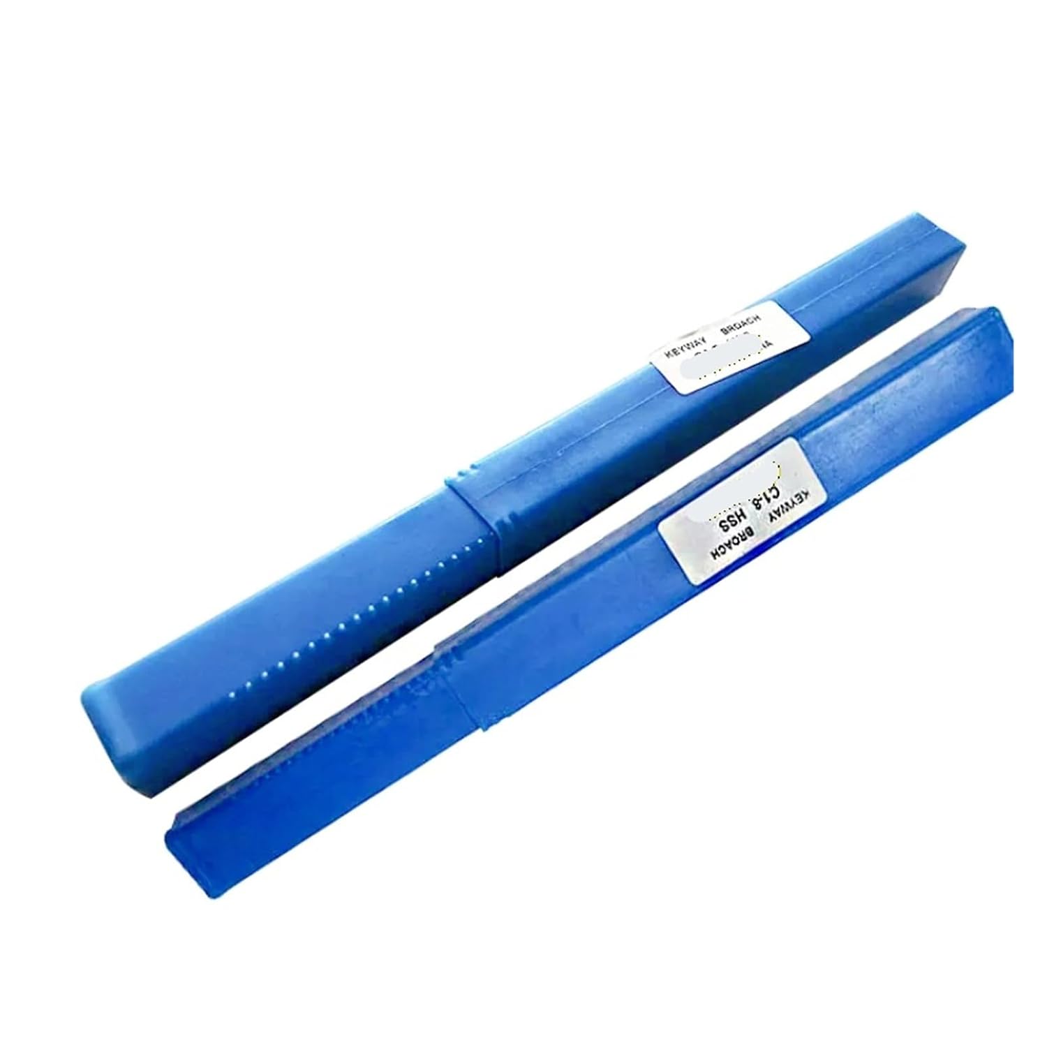 Push-Type Keyway Broach, HSS 6mm C1 8mm, Metric Size + Shim Cutting Tool for CNC Router Metalworking