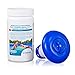 Produktbild Multifunktions-Chlortabletten 20 g kupfersulfatfrei 1,0 kg Dose von BAYROL + Chlordosierschwimmer | Wasserpflege für Quick-Up-Pools | 5 Funktionen langsam löslich