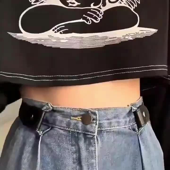 Buckle-Free Elastic Pants Belt,Adjustable Invisible Waist Belt for Jeans and Casual Pantssports-fan-belts