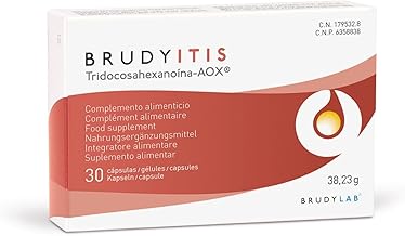 BRUDYLAB - Brudy Itis - Promotes proper brain and eye functioning - DHA + EPA - Omega 3 - Stops Oxidative Damage - 30 Capsules