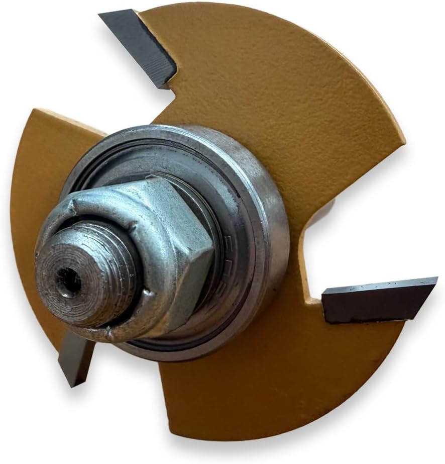Sommerfeld 3-Wing Slot Cutters Router Bit Woodworking Tool 1/8 KERF, 1/2SH