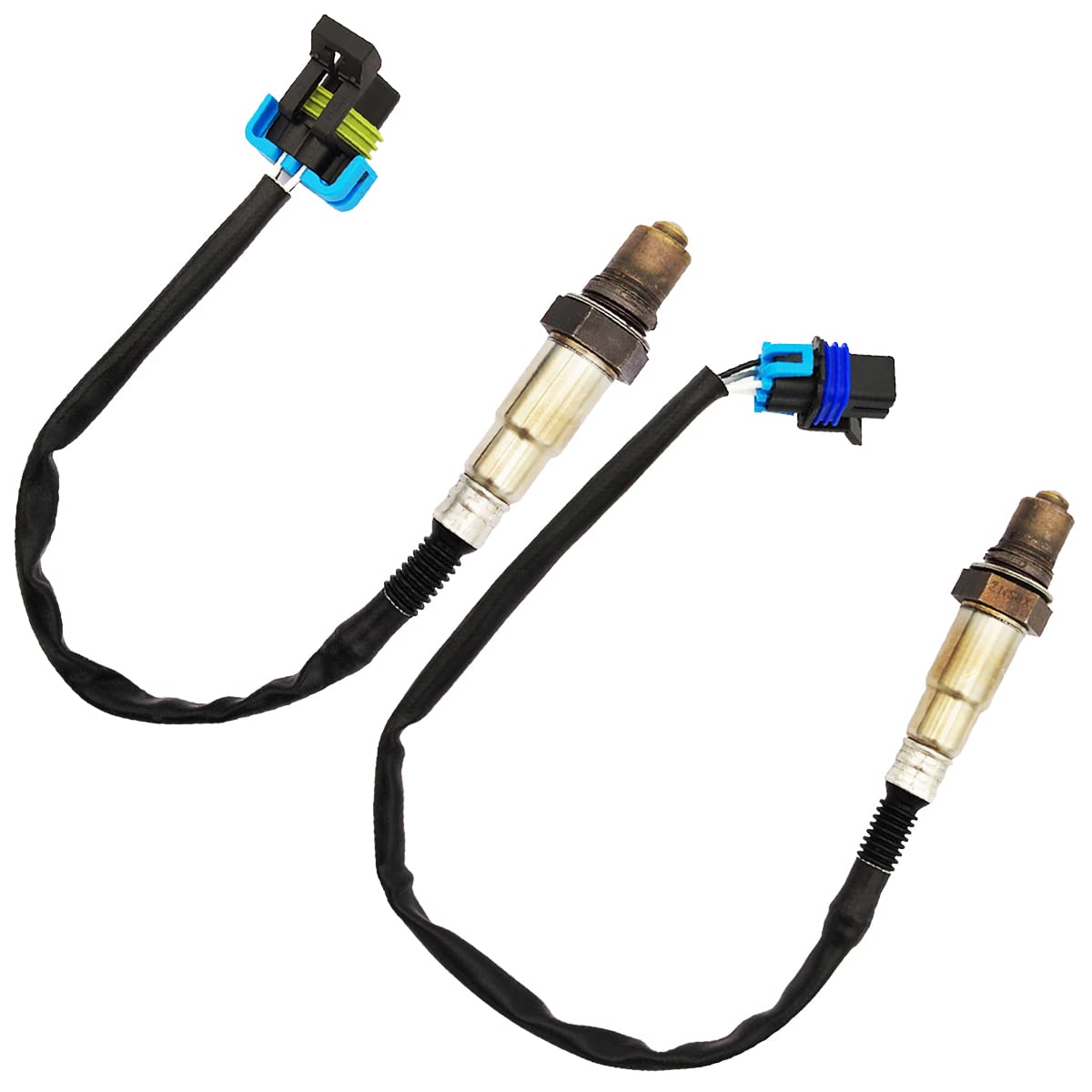 2PCS 234-4441 234-4818 Upstream Downstream Oxygen Sensor O2 Sensor for Chevy Camaro V6 3.6L 2011 2010