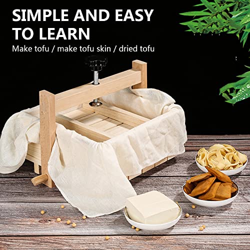 Stampo per formaggio 2 in 1 staccabile con stampa, panno per una facile preparazione del formaggio fatto in casa, ideale per principianti e appassionati