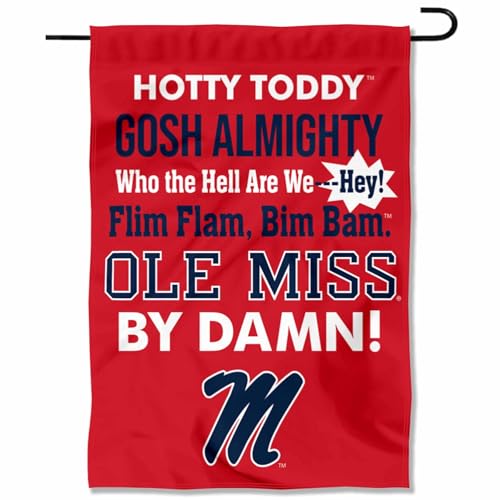 Ole Miss Hotty Toddy Garden Banner Flag