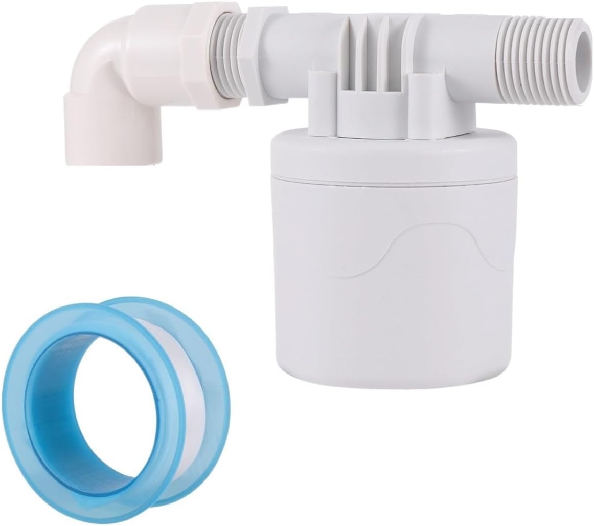 1/2" Male Thread Automatic Water Level Control Valve Tower Float Ball Valve Installed Inside Upper Water Inlet Liquid Level Valve(Straight)