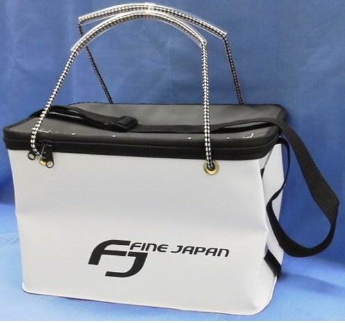 FINE JAPAN EVA角手提げ 33cmサイズ BK-2081 ホワイト