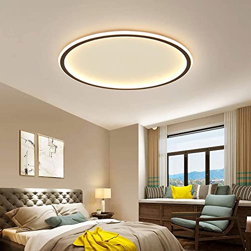 Plafond LED dimmable rond 78cm avec télécommande pour chambre - 3