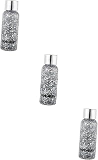 FRCOLOR Gel De Brilho Facial 3 Pçs 1 Rosto Glitter Gel Corpo Gel Maquiagem Lantejoulas Gel Lantejoulas Gel Para Rosto Lantejoulas Gel Para O Corpo Compõem Condensação
