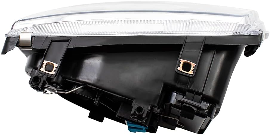 Brock Replacement Driver and Passenger Side Halogen Combination Headlight Assemblies Compatible with 2002-2005 A4 Generation 4 From VIN 2108642 without Fog Lights 1J5941017BJ VW2503125