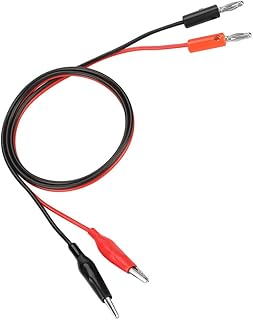 TOPINCN バナグケーブル バナグ クリップ ケーブル 30V 5A 長さ80cm 高品質 電子機器用 異なる色 マルチメーター 電源供給 カラフルな アウトドア活動に 電子機器用テストリード [アウトドアアクティビティ]