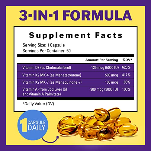 Innovixlabs Magnesium & D3 Bundle Advanced Magnesium (150 Capsules) Vitamin D3 + K2 Supplement (60 Softgels). Supports Healthy Bones, Muscles And Immunity. * #TOP5