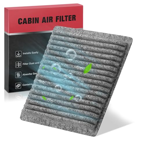 BDFHYK Cabin Air Filter with Activated Carbon Compatible with Mitsubishi Mirage 2014-2022, Mirage G4 2017-2022, Replace# CF11766, 7850A002
