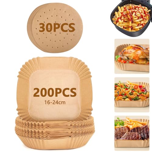 La Mejor Lista de Enceradoras los 5 mejores. 46 SHUUDAUKO 230 PCS Papel Freidora de Aire, Papel Encerado para Hornear Cuadrado de Grado Alimenticio, Papels Freidoras de Aire 20 * 20cm Desechable Adecuado, para Freidoras, Hornos,...