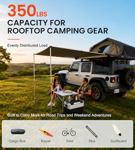 Image of Roof Rack Cross Bars for 2007-2026 Jeep Wrangler JK JL Gladiator