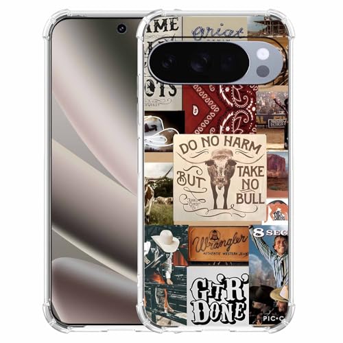 Western Cow Cowboy Cowgirl Cattle R[Wp^[AGoogle Pixel 10/10 Prop\tgTPUop[dbP[X