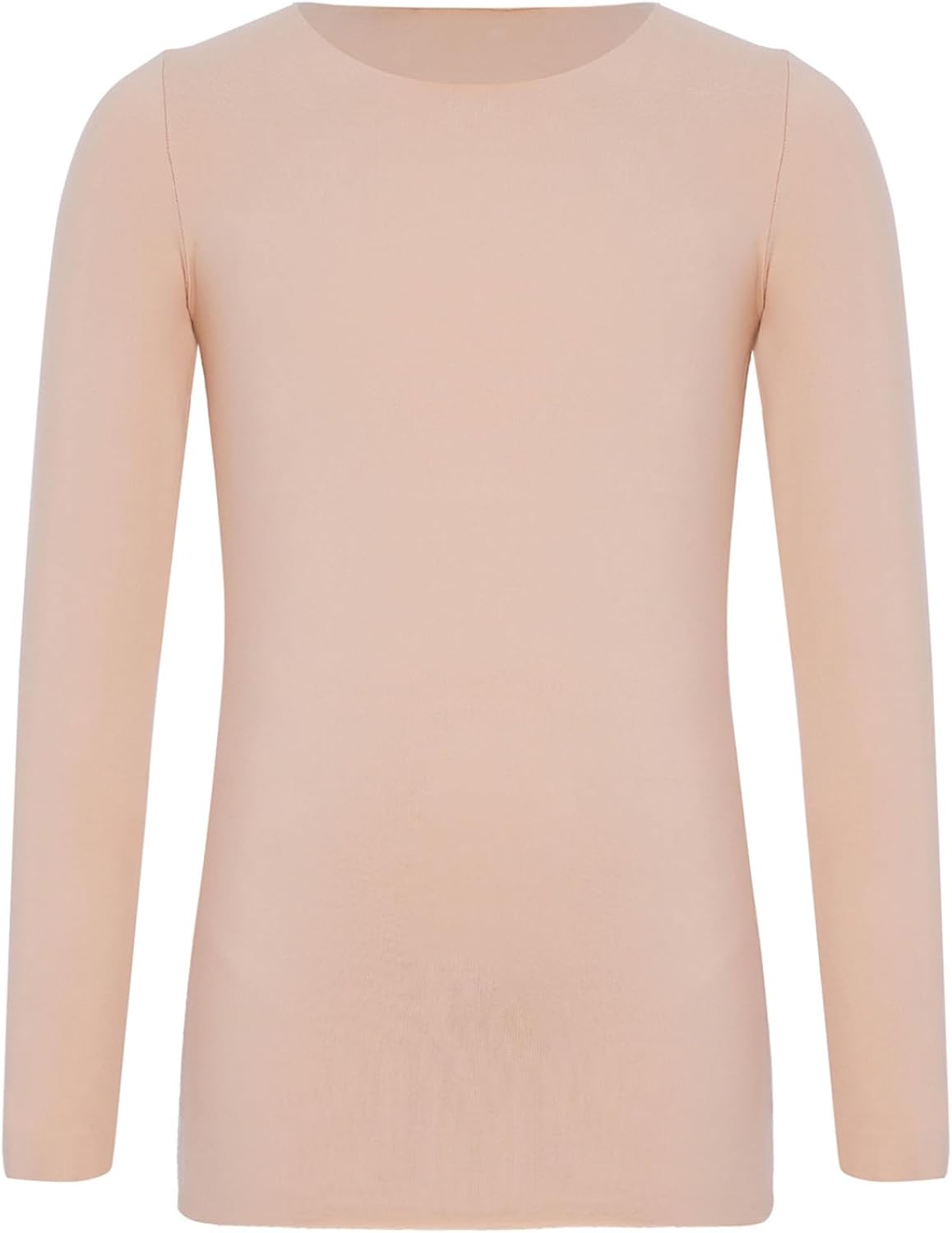 Girls Long Sleeve Thermal Tops Compression Thermal Shirt Sport Underwear Yoga Workout Performance Undershirt